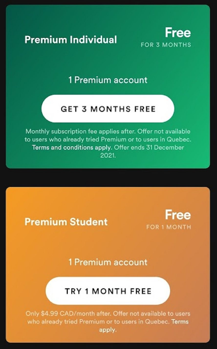 Spotify Premium - Get started