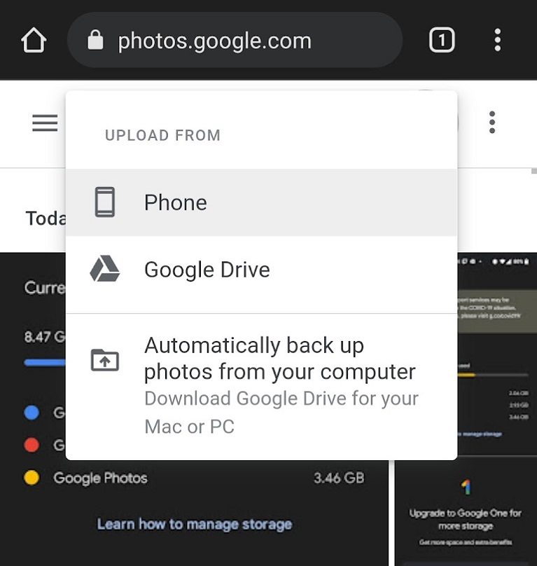 How To Upload Photos To Google Photos Android Authority