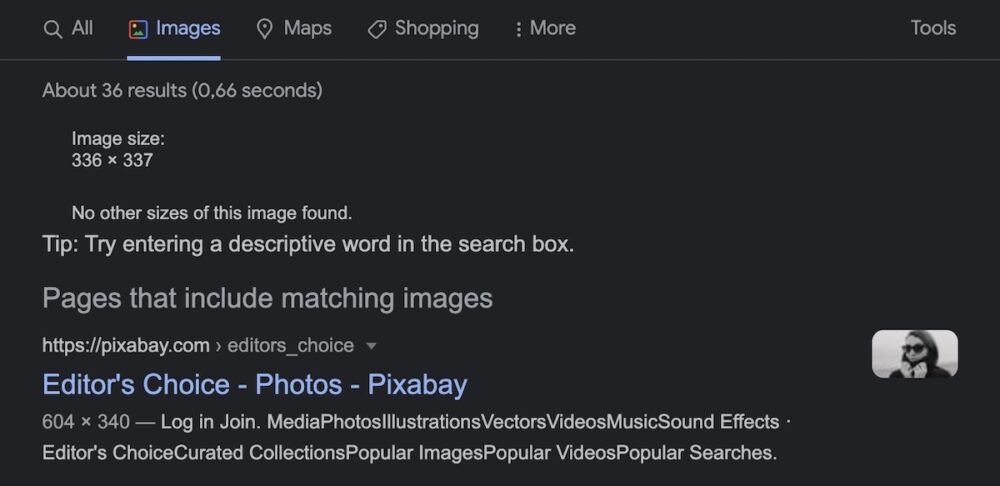 google reverse image search delete photos