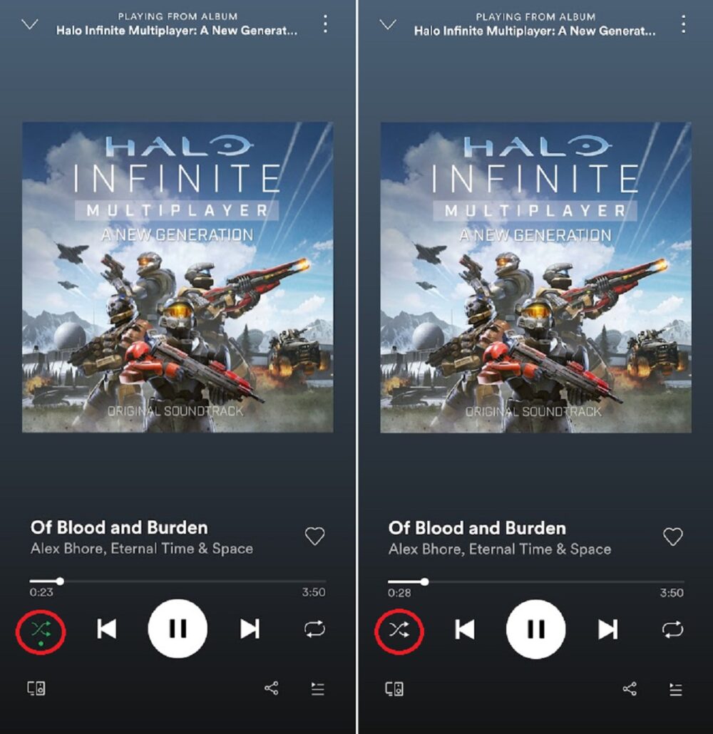 How To Turn Off Shuffle On Spotify Android Authority 9679