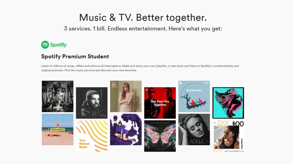 can you get ad free hulu with spotify