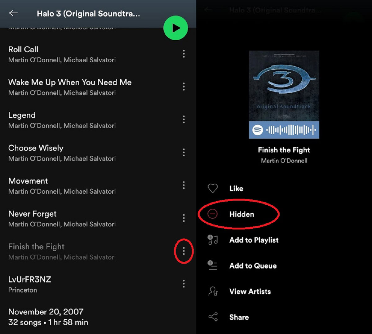 C mo Ocultar Y Mostrar Canciones En Spotify Autoridad Android