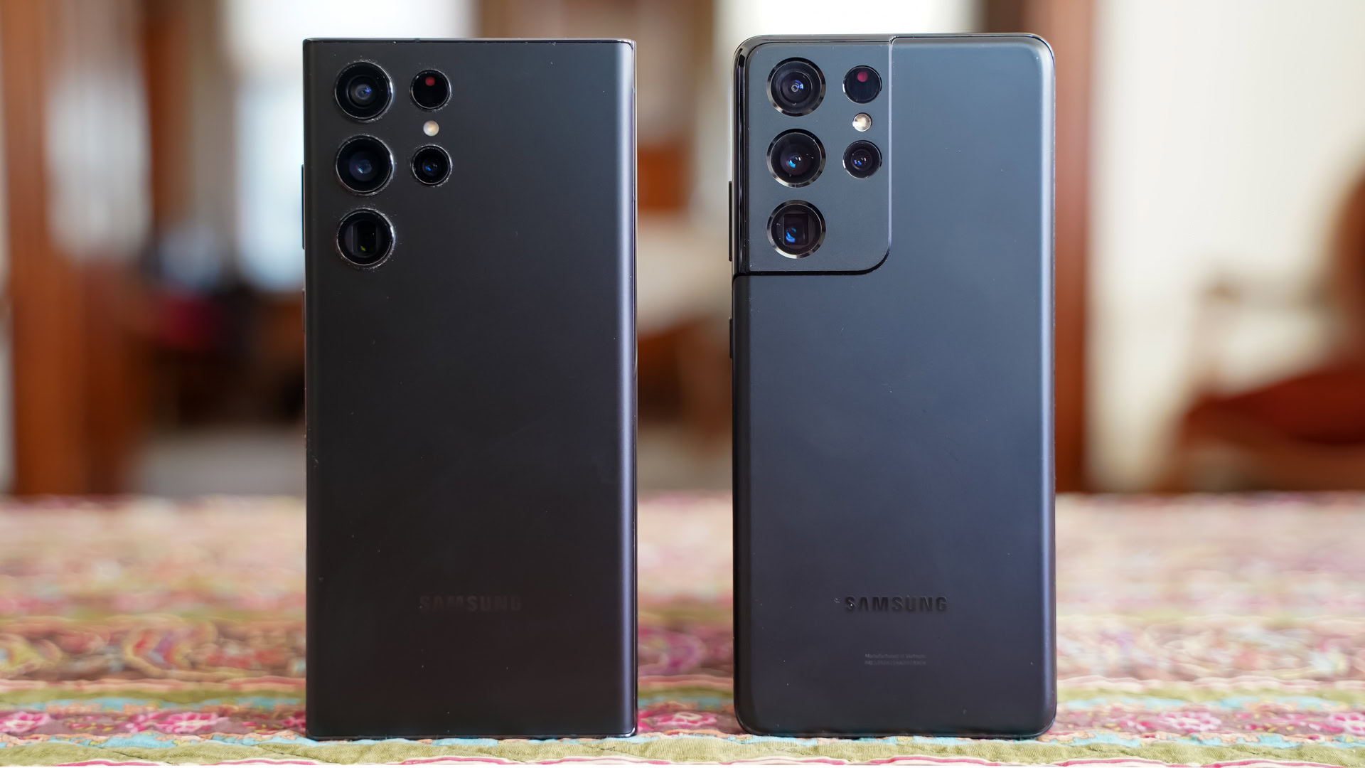 Samsung Galaxy S22 Ultra vs. Galaxy S21 Ultra: The biggest