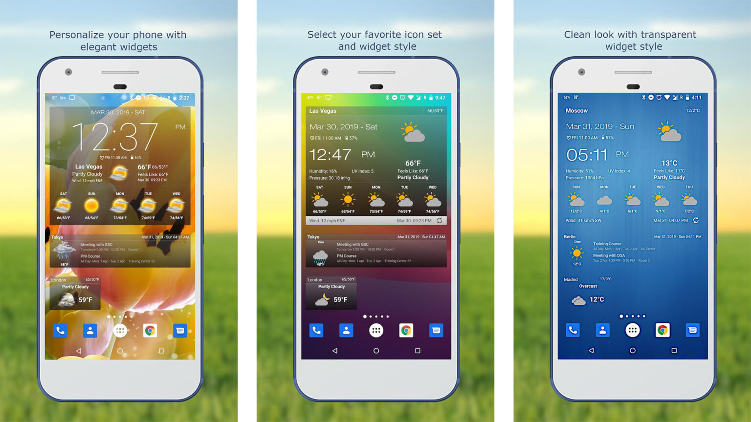 10 best Android clock widgets and weather clock widgets