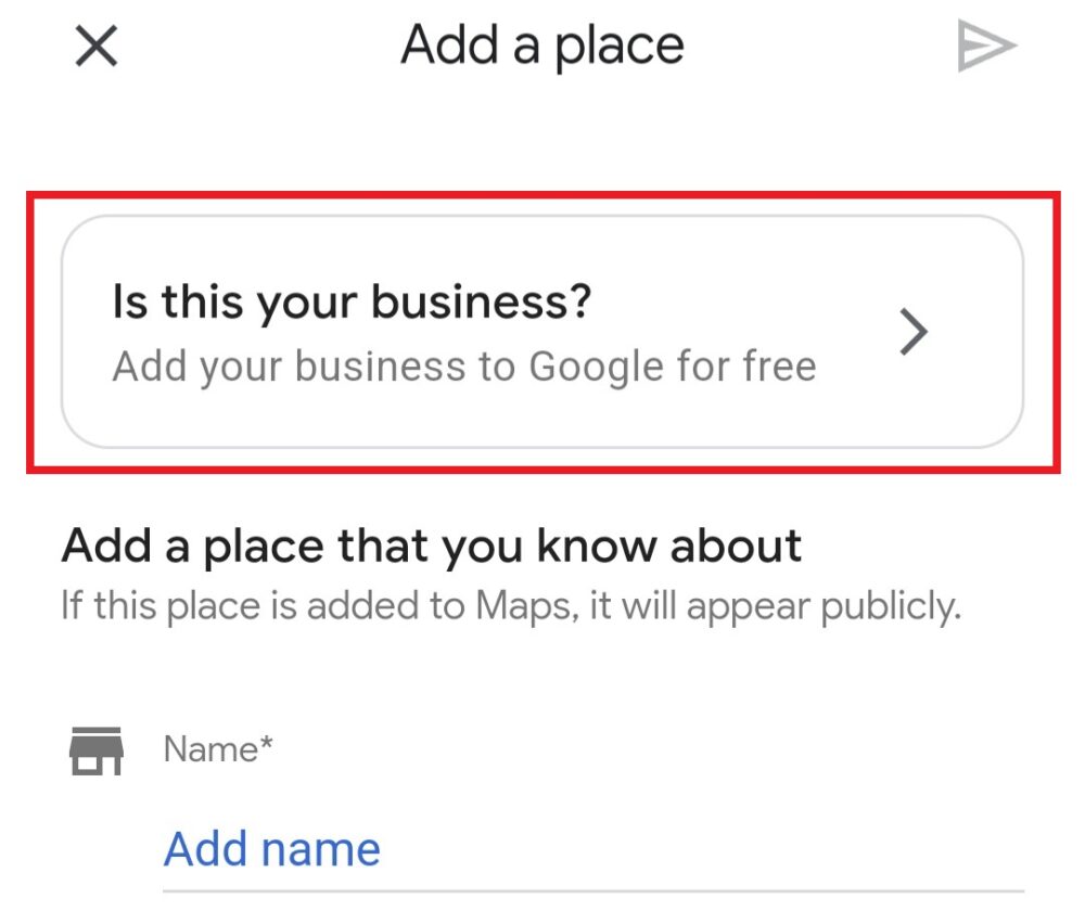 how to add work address google maps