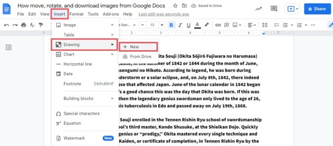 How to flip an image in Google Docs - Android Authority