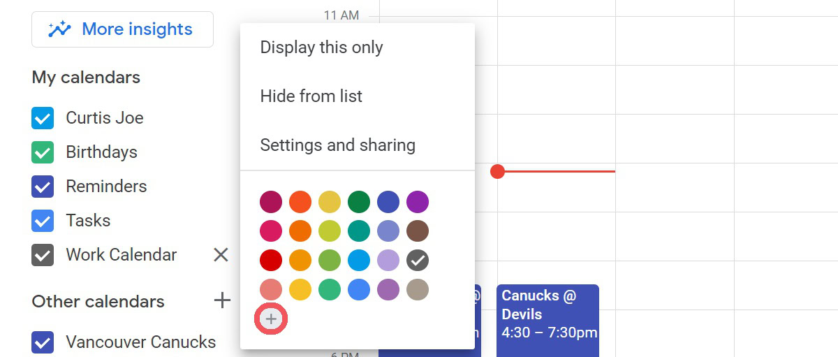 How To Change The Color Of Your Google Calendar Android Authority