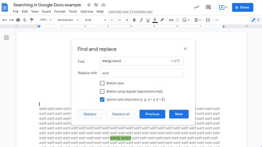 How To Search For A Word In Google Docs Android Authority