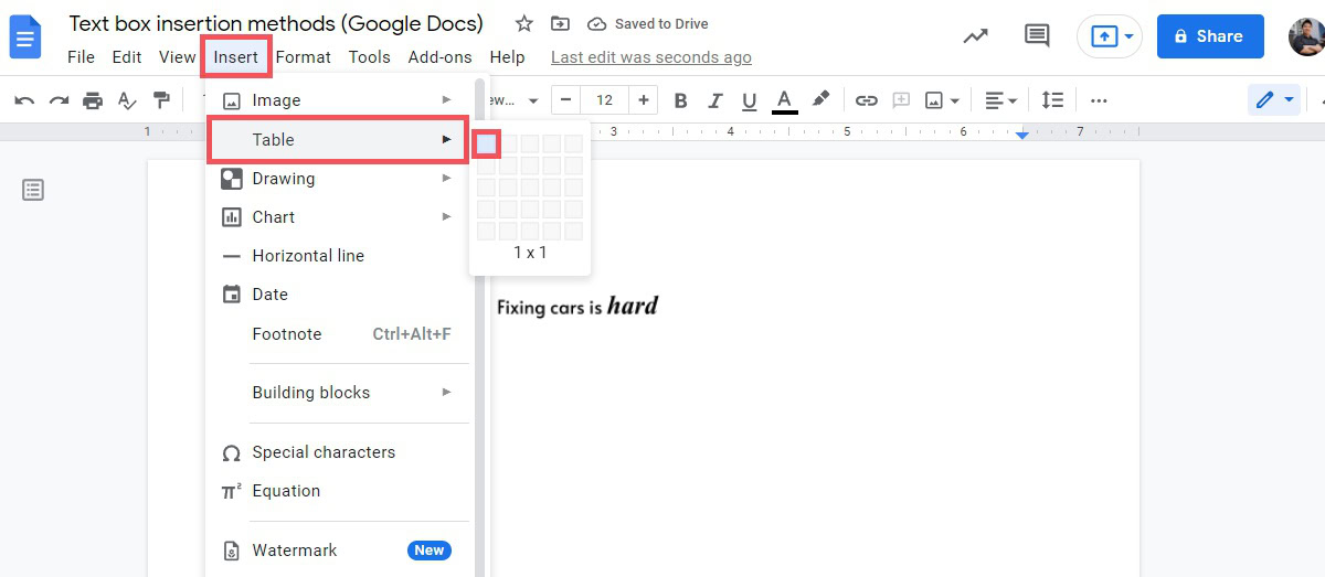 How To Insert A Text Box In Google Docs Banun tibet