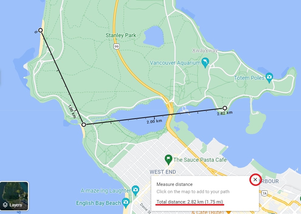 How To Measure Distance On Google Maps Android Authority