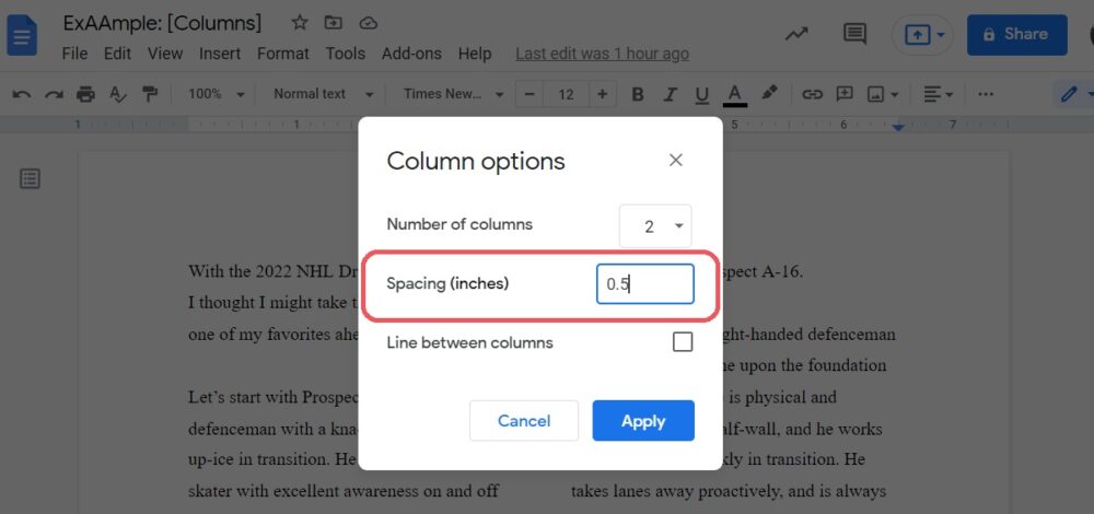 how-to-create-columns-in-google-docs-android-authority