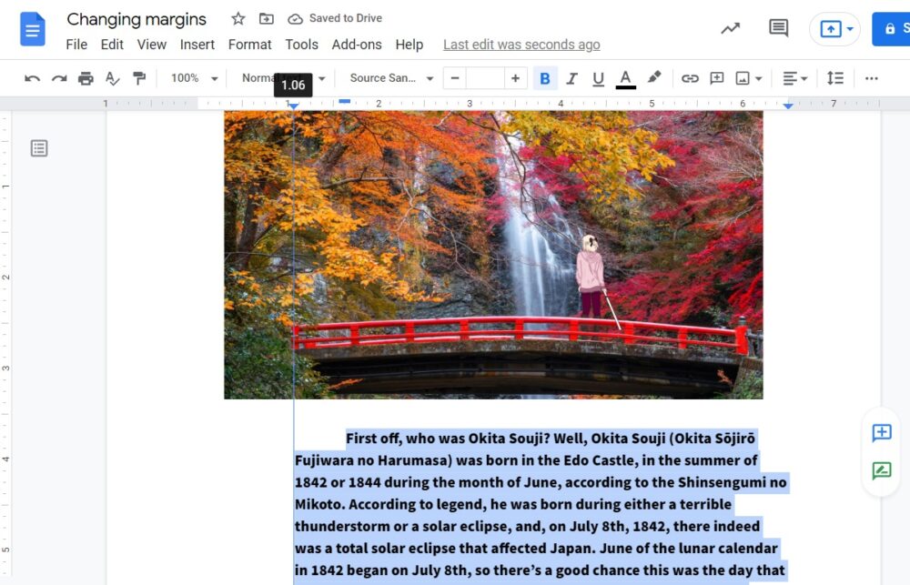 How to change margins in Google Docs - Android Authority