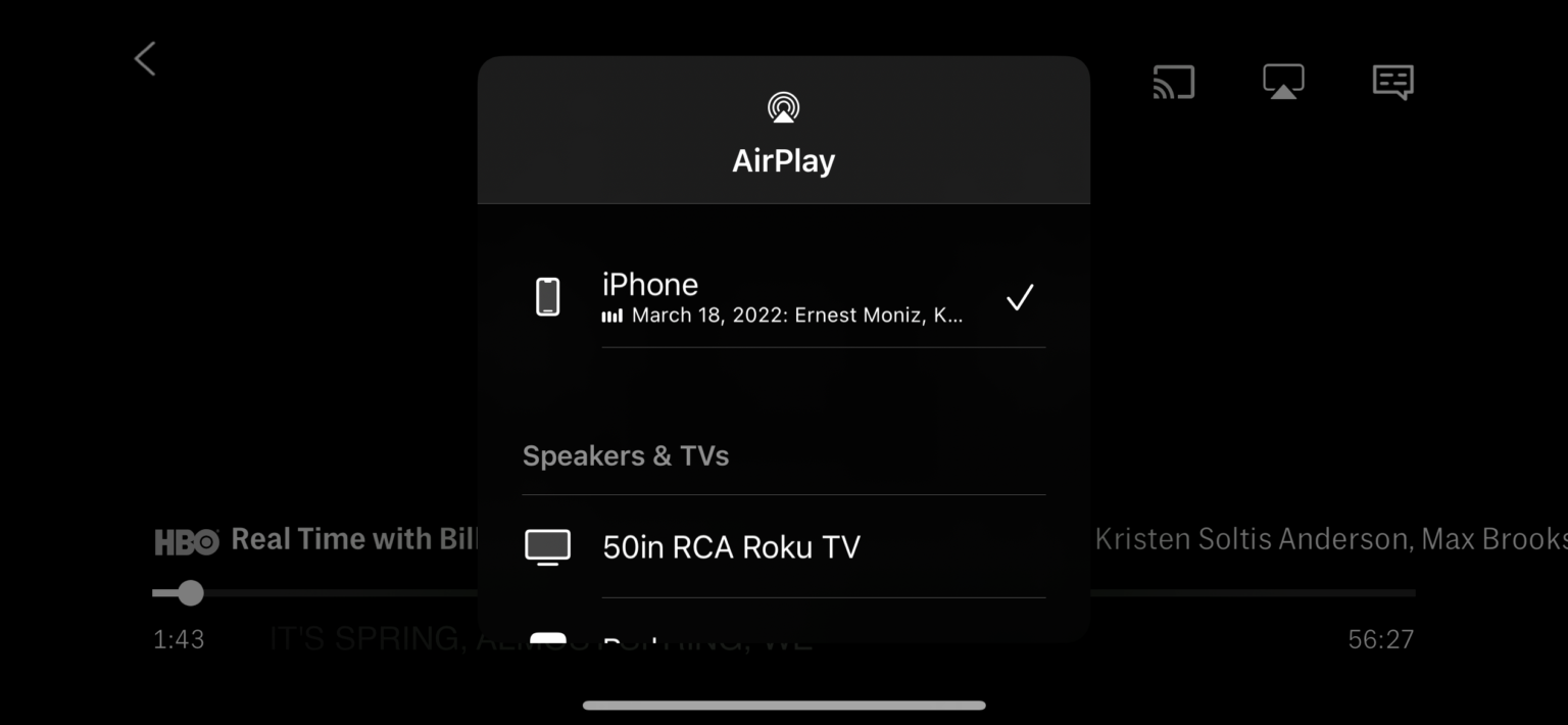 How to use AirPlay to mirror your iPhone or Mac on Roku TV