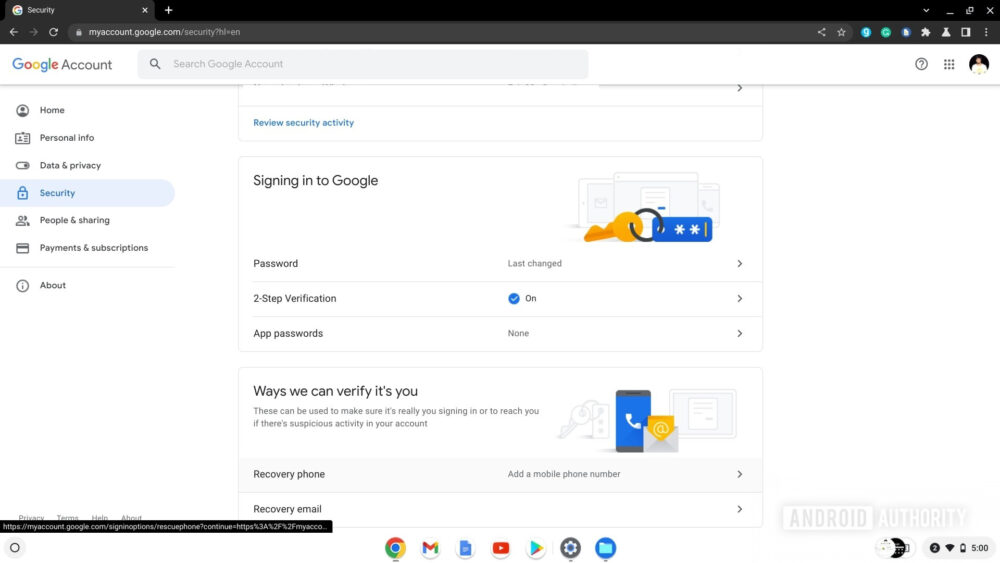 how-to-change-your-password-on-a-chromebook-android-authority