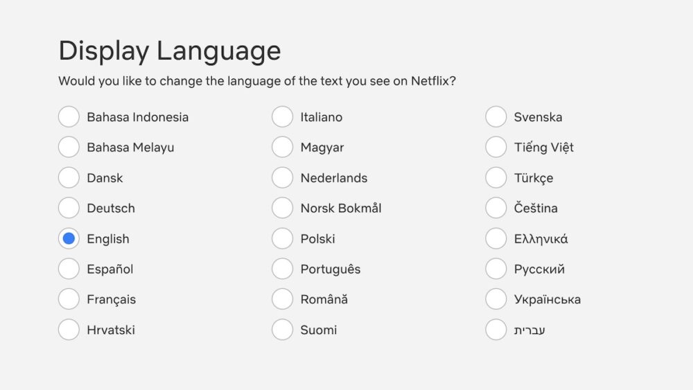 How to change your language on Netflix for all devices - Android Authority