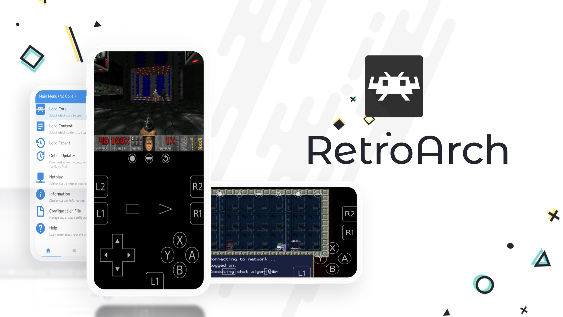 Zrzut ekranu RetroArch 2022