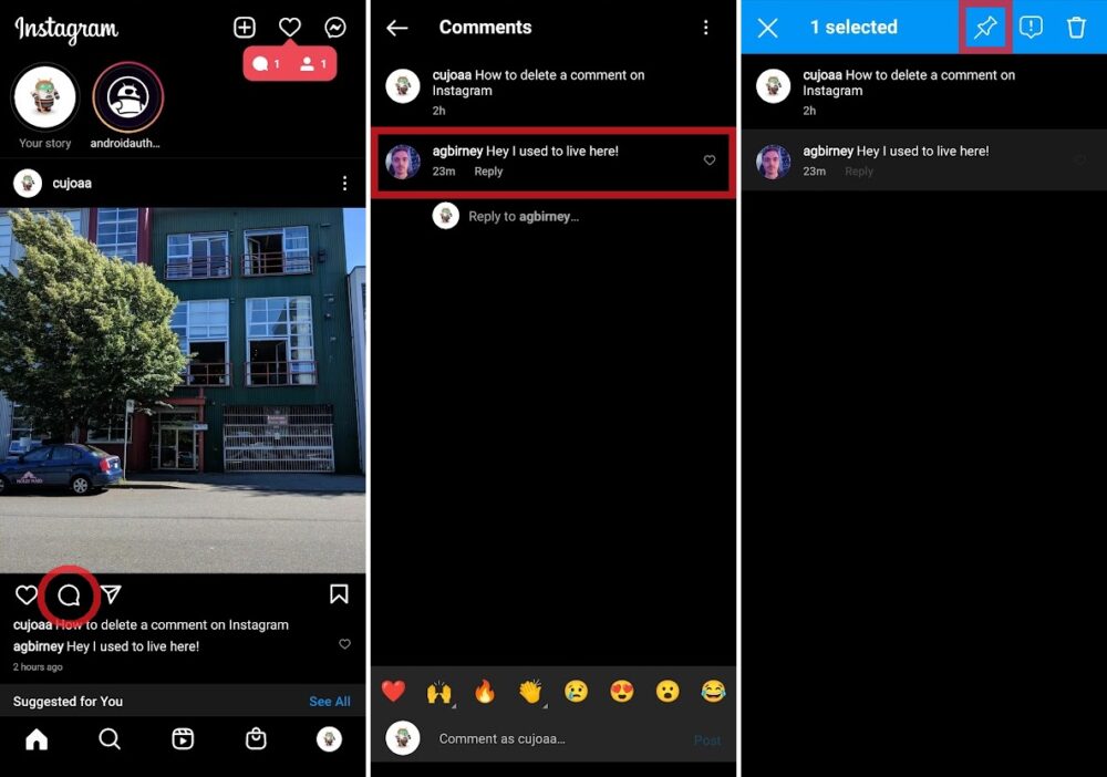 How To Delete And Manage Comments On Instagram - Android Authority