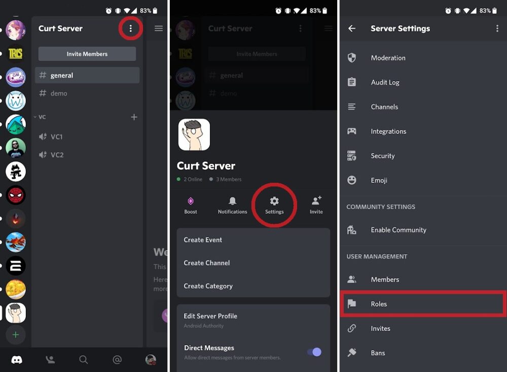 How To Add And Assign Roles On Discord Android Authority 8124