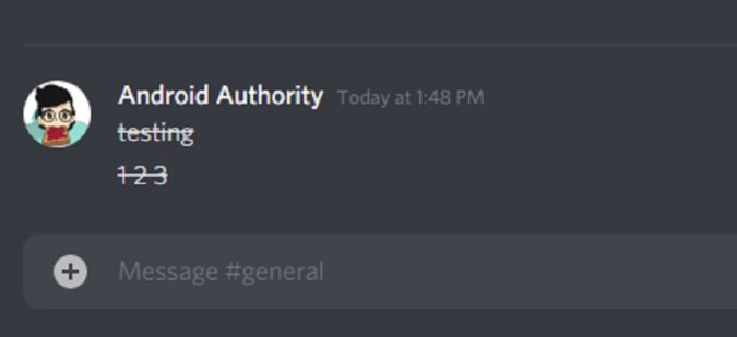 How to do strikethrough on Discord - Android Authority