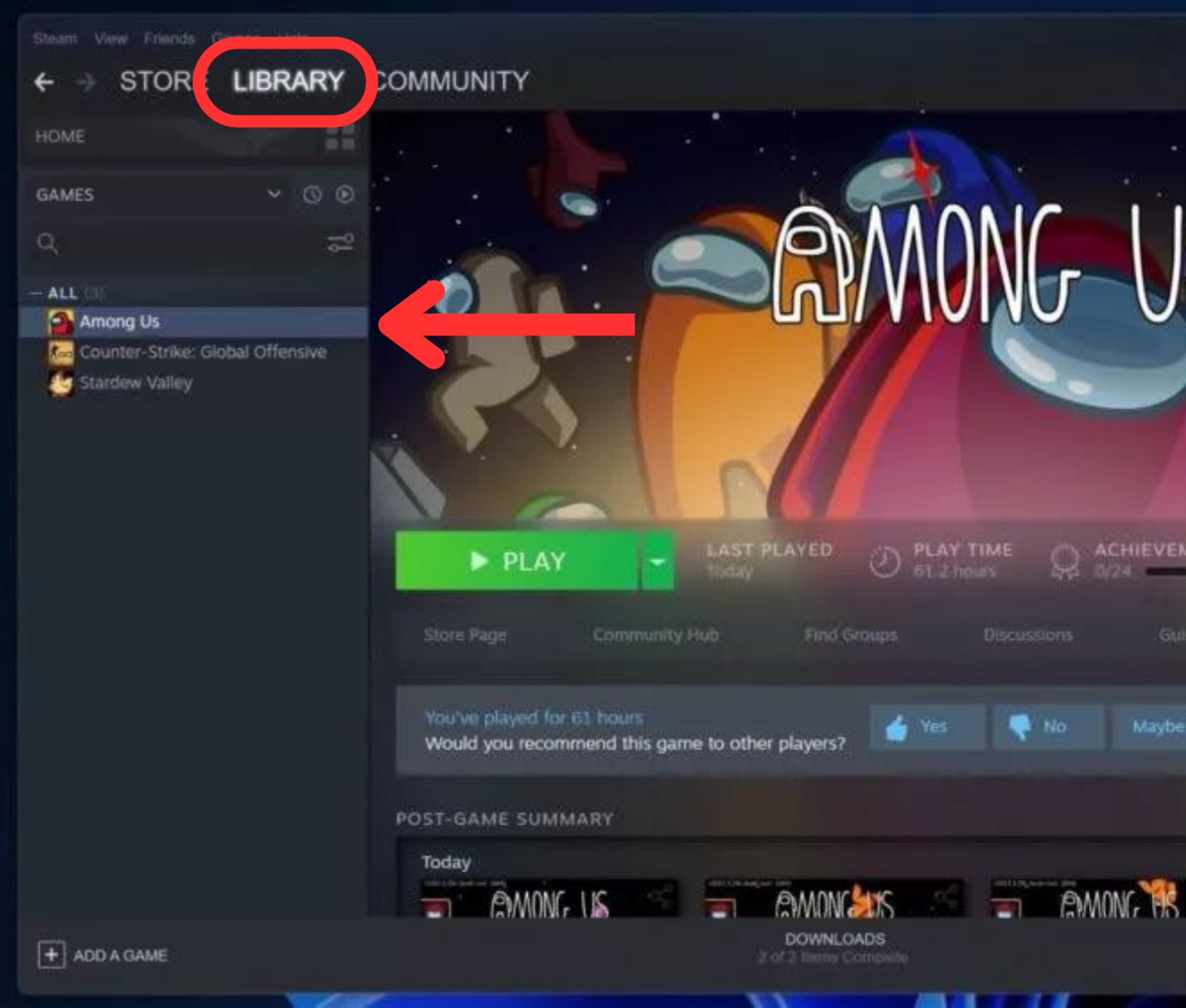 Yes, this steam account has every game