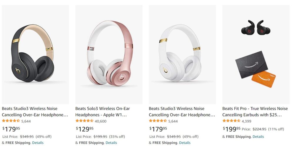 Beats deals: Save up to 49% on headphones and earbuds