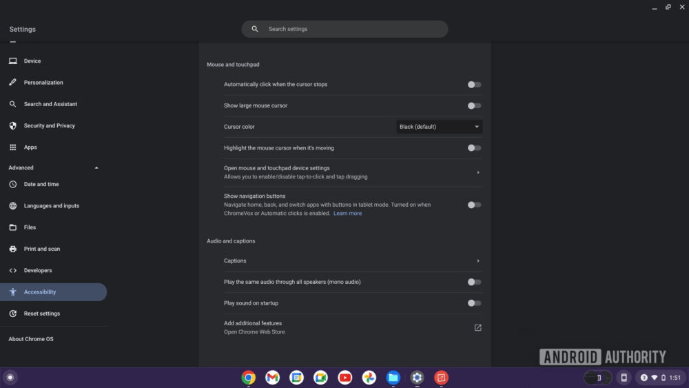 How to change your cursor on a Chromebook - Android Authority