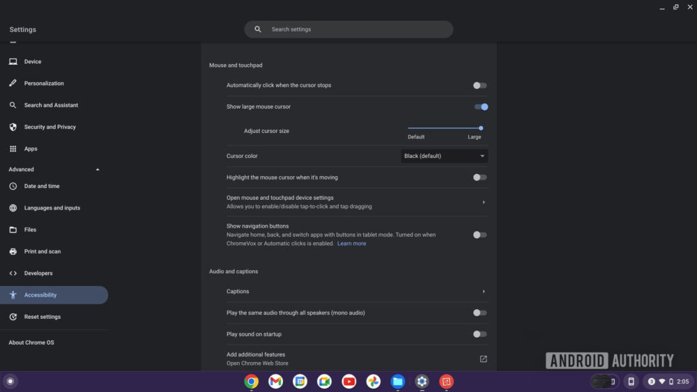 How to change your cursor on a Chromebook - Android Authority