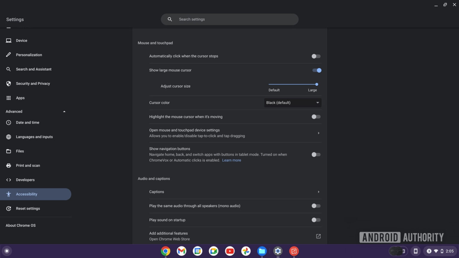 How to change your cursor on a Chromebook - Android Authority