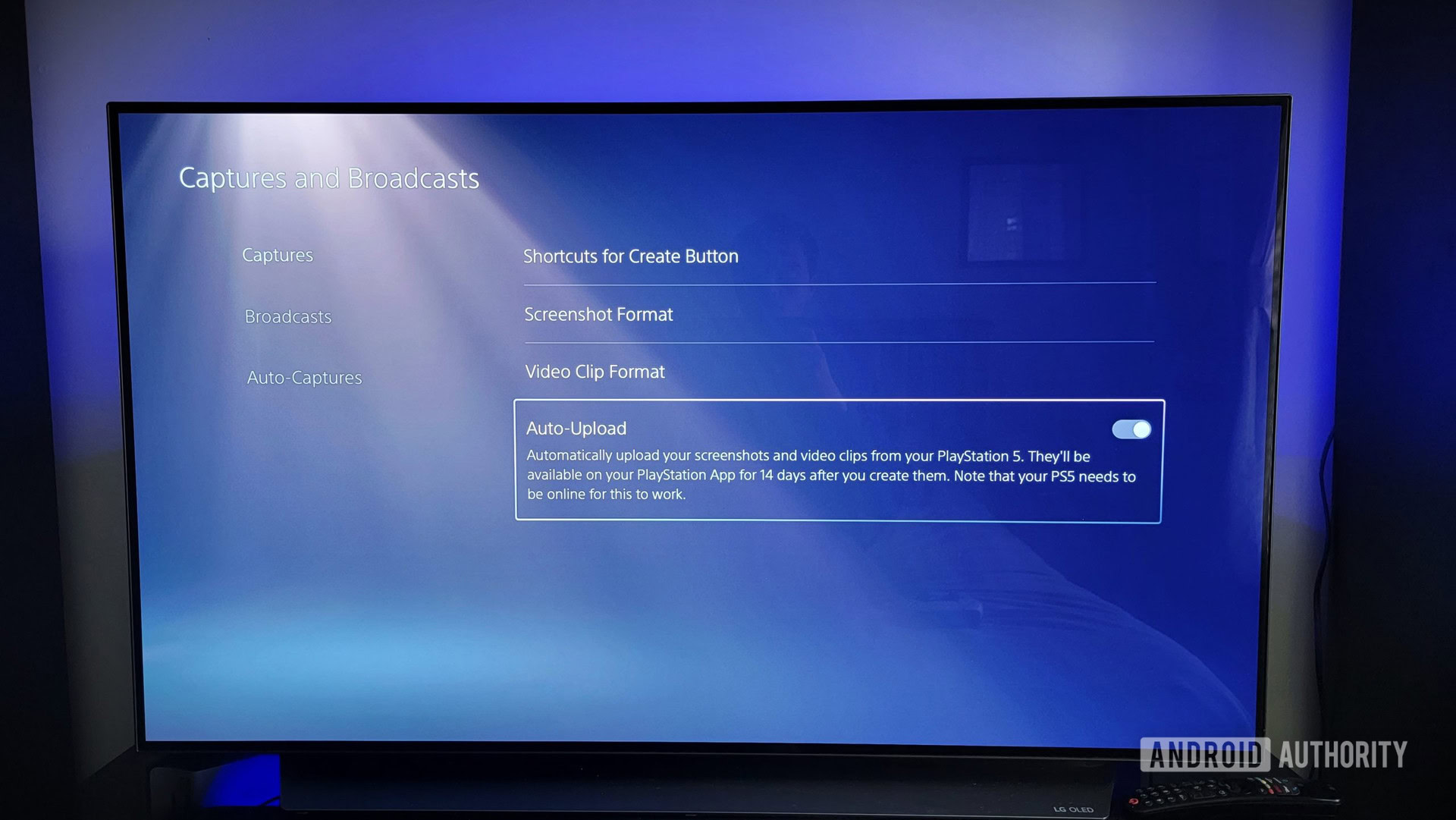 PS5 Capture Settings - How to record video, take screenshots, save