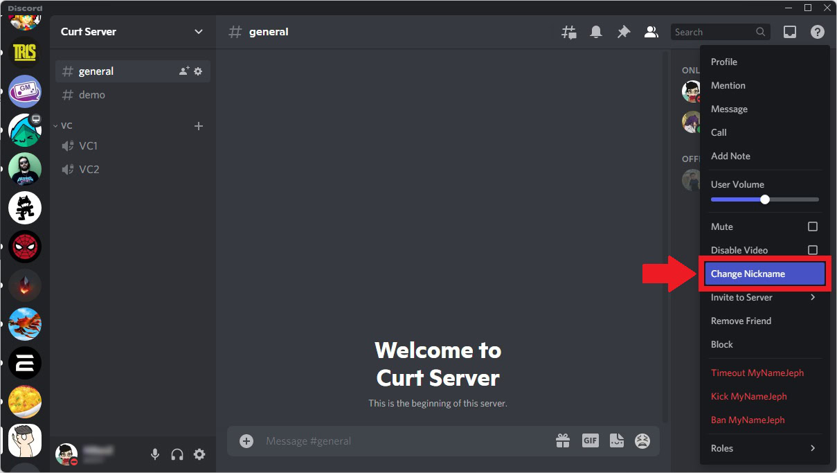 How to Change a Server Name in Discord