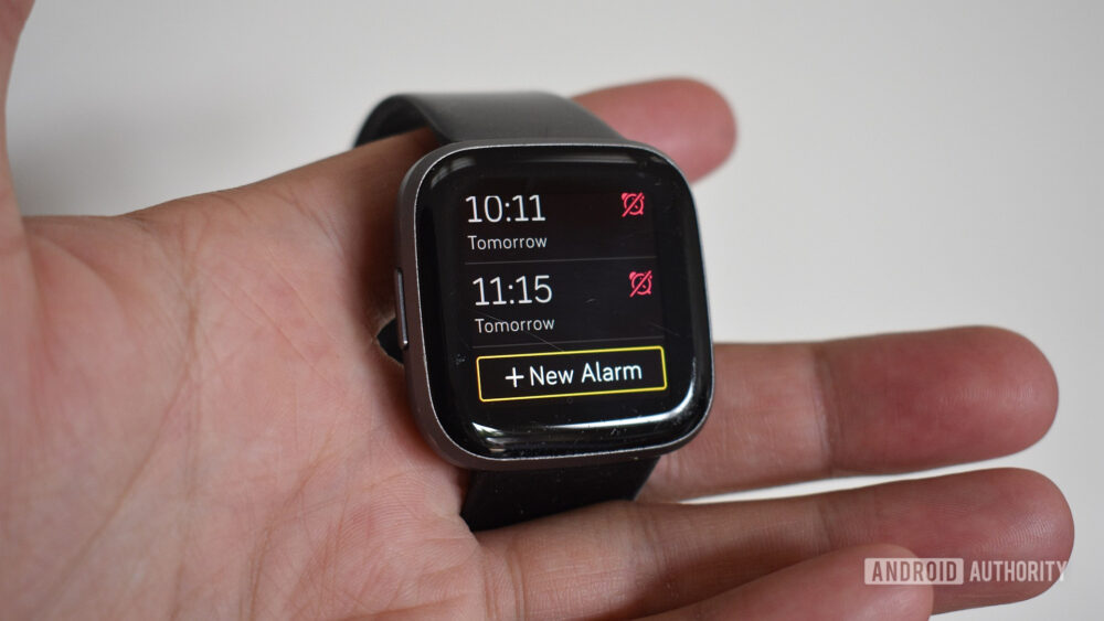 How to set alarms on your Fitbit Android Authority