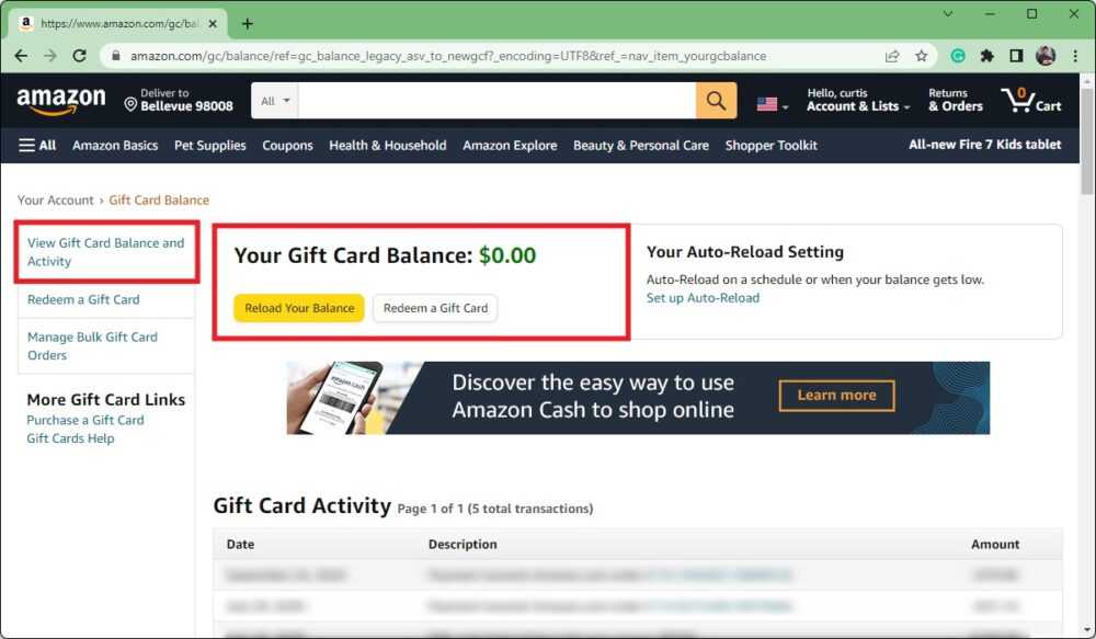 how-to-check-amazon-gift-card-balance-android-authority