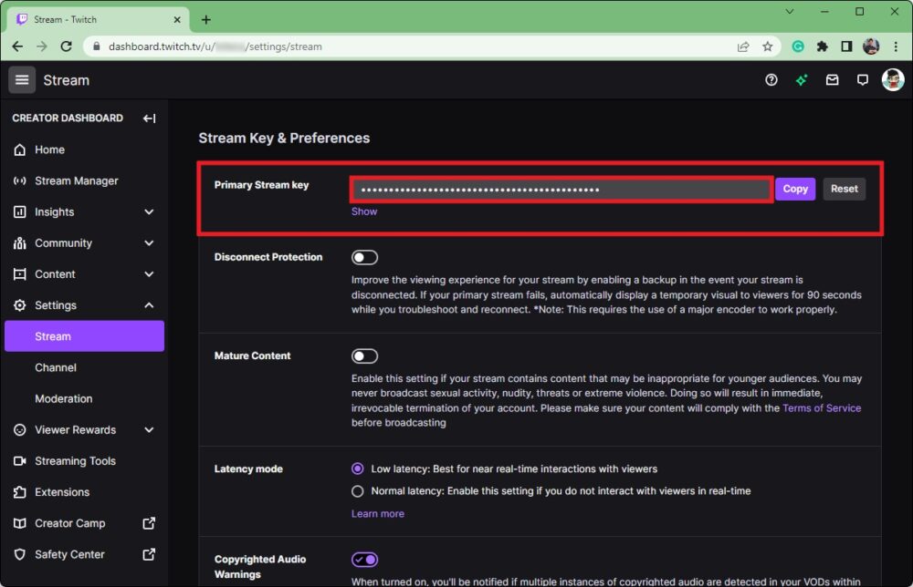 how-to-find-your-twitch-stream-key-and-change-it-android-authority