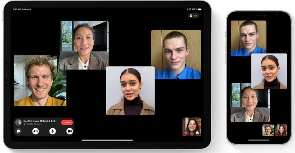 how to group facetime call on iphone