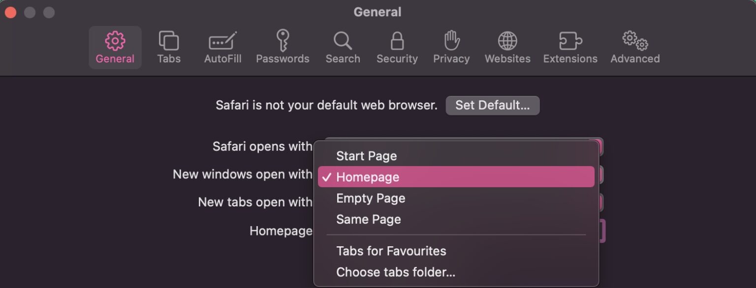 How to change your homepage in Safari - Android Authority