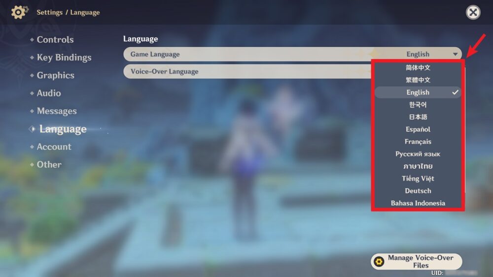 how-to-change-your-language-in-genshin-impact-android-authority