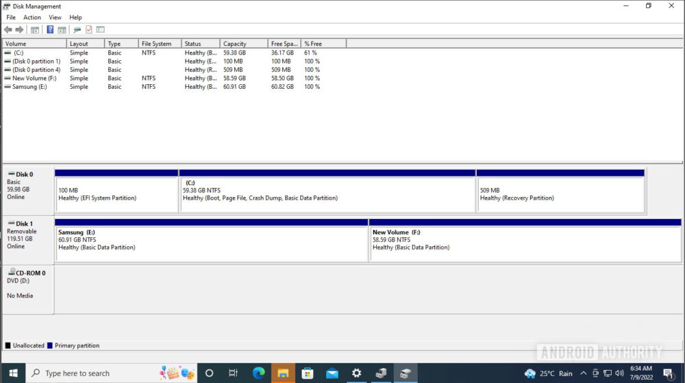 How to format and partition an external hard drive or SSD on Windows