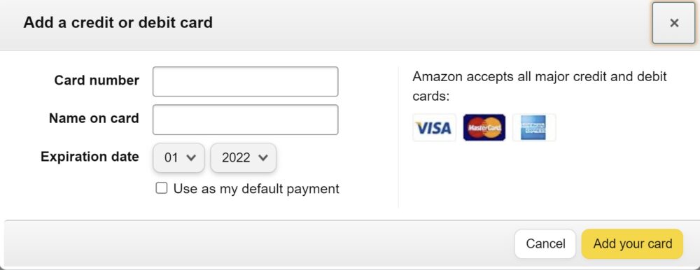 How To Make A Partial Payment On Amazon With A Visa Gift Card