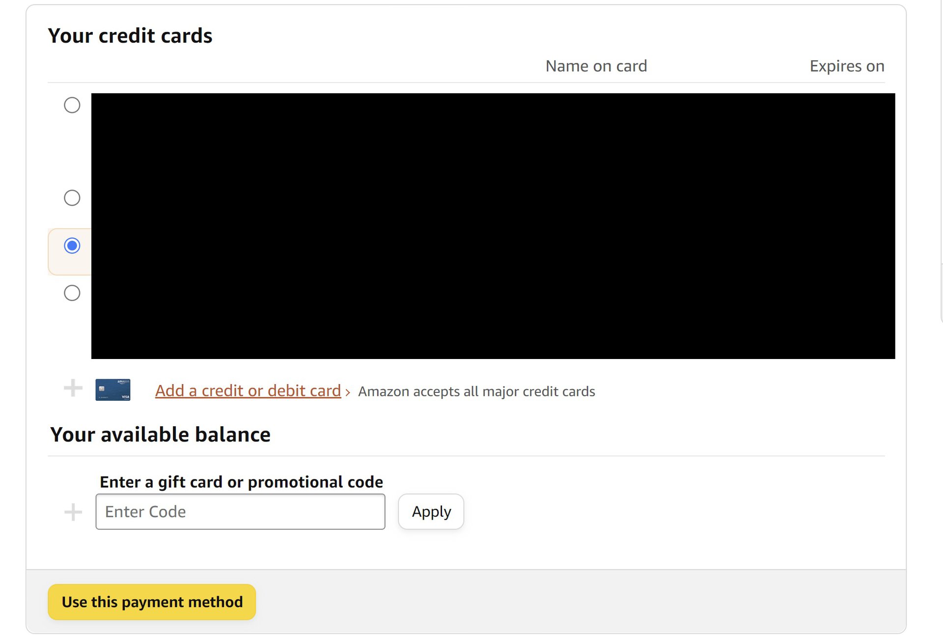 How to use  gift cards towards your next purchase - Android