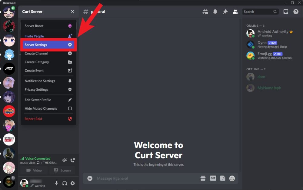 How to change the name of your Discord server - Android Authority