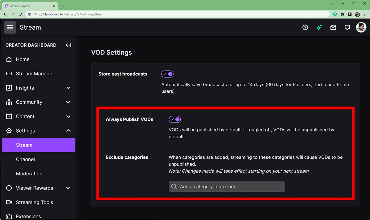 How to save and download your Twitch streams