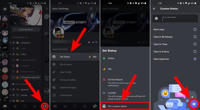 how-to-change-your-status-on-discord-android-authority