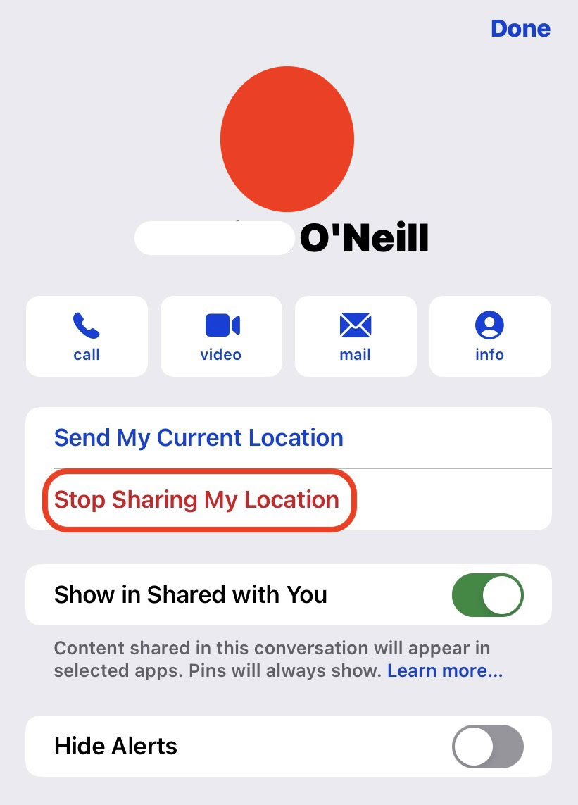 Stop Sharing Your Location On IMessage Without Saying Android Authority