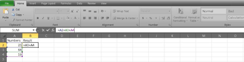 how-to-add-cells-in-excel-android-authority