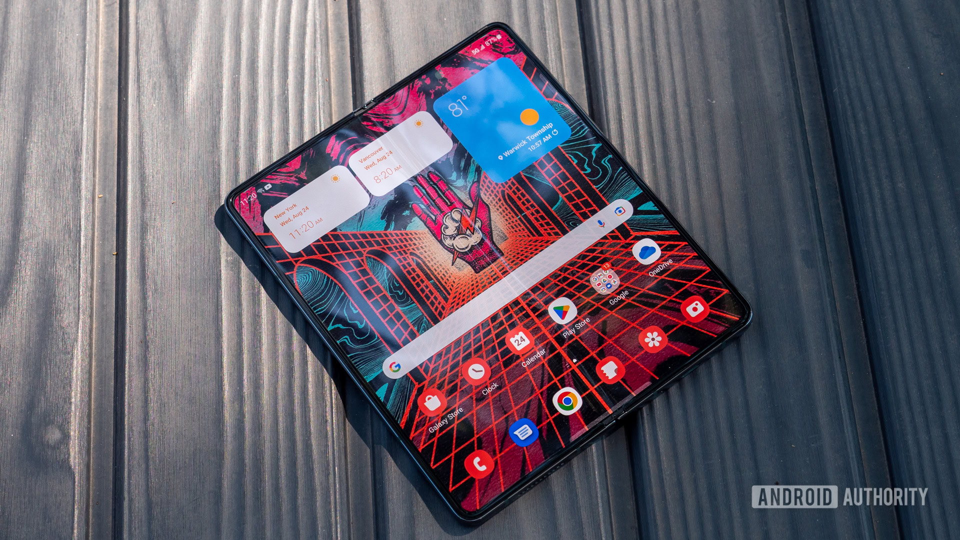 Download the wallpapers of the Samsung Galaxy Z Fold 4 and Flip 4  Droid  News