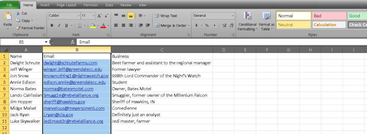 How To Separate First And Last Name In Excel Android Authority