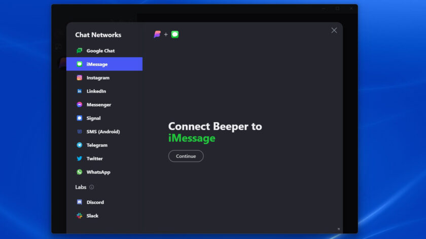 How to get iMessage on Android or Windows (via Beeper)