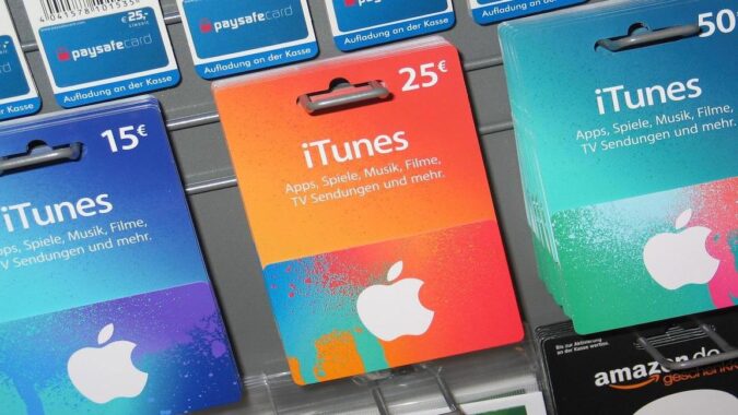 how to add apple gift card on android