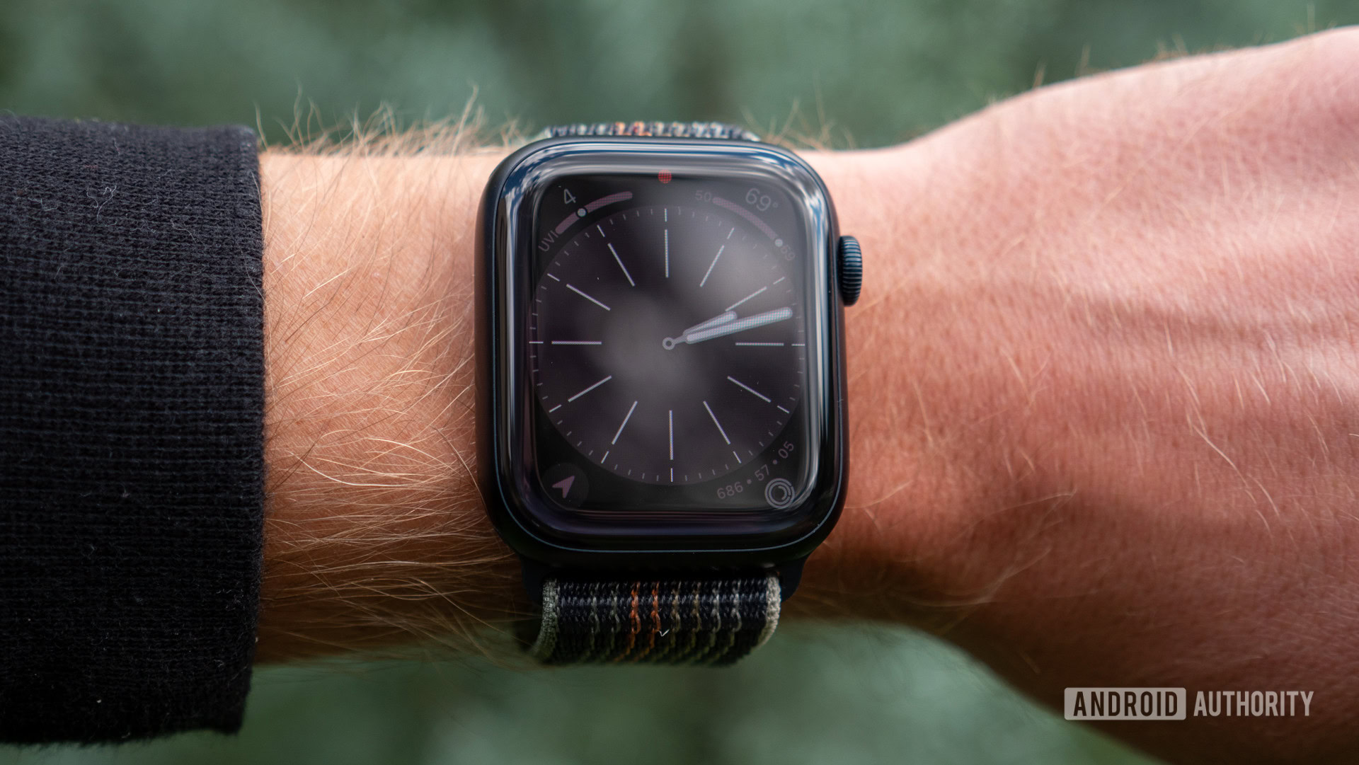 apple watch series 8 on wrist