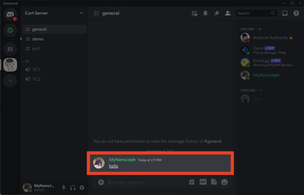 How to underline in Discord: a one-step guide - Android Authority